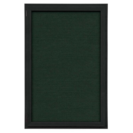 United Visual Products Outdoor Enclosed Combo Board, 72"x36", Black Frame/Burgundy & Apricot UVCB7236ODB-BURGUN-APRICOT